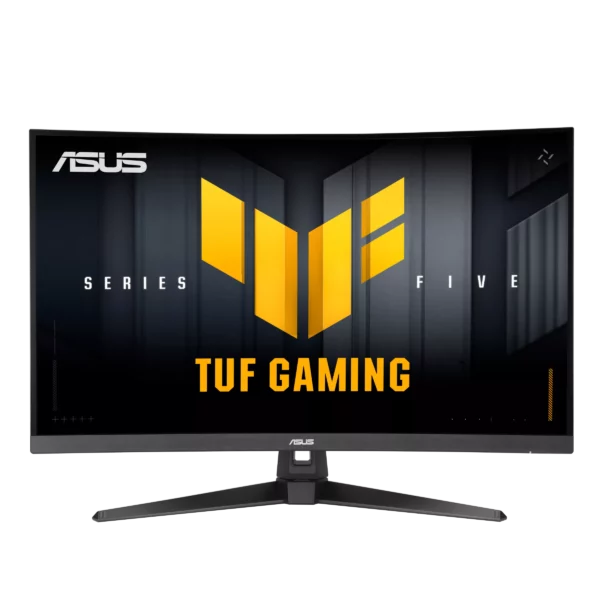 ASUS TUF Gaming VG32VQM5B – מסך גיימינג קעור 31.5 אינץ’ FHD עם קצב רענון 250Hz, ELMB SYNC ו-FreeSync Premium