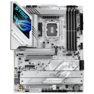 ROG STRIX Z890-A GAMING WIFI – לוח אם Z890 לבן עם Wi-Fi 7, 5×M.2 ו-Thunderbolt 4