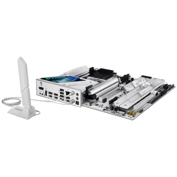 ROG STRIX Z890-A GAMING WIFI – לוח אם Z890 לבן עם Wi-Fi 7, 5×M.2 ו-Thunderbolt 4