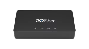 מתאם סיב אופטי GoFiber Bridge ONT GF25C מהירות 2.5Gbps