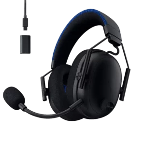 אוזניות Razer BlackShark V3 Pro for PlayStation בצבע שחור – אוזניות גיימינג אלחוטיות מקצועיות