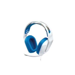 אוזניות גיימינג LOGITECH G335 לבן – אוזניות חוטיות קלות עם רצועת ראש מתכווננת