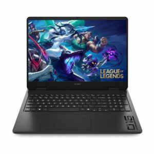 מחשב נייד HP OMEN 16 Slim שחור, עם מסך 16 אינץ’ וגרפיקה RTX 5070.