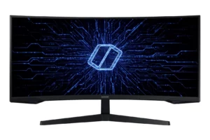 מסך גיימינג קעור Samsung Odyssey G5 C34G55TWWP 34 אינץ’ אולטרה־רחב.