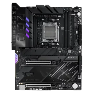 ROG Crosshair X870E APEX לוח אם פרימיום ל- AMD עם DDR5, כולל M.2 Gen5, Wi-Fi 7, USB4 40Gbps. אידאלי לביצועים קיצוניים ולגיימינג תחרותי.