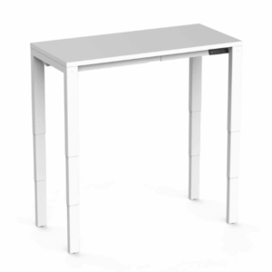 שולחן מתכוונן חשמלי דו מנועי פורטה Keisar Forte - צבע לבן