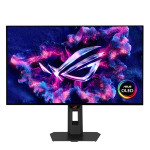 מסך גיימינג ASUS ROG Strix OLED XG27AQWMG בגודל 27 אינץ' עם פאנל OLED Glossy וקצב רענון 280Hz