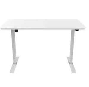 רגליים לשולחן חשמלי דגם סינגל – בסיס מתכוונן חד מנועי בצבע שחור או לבן