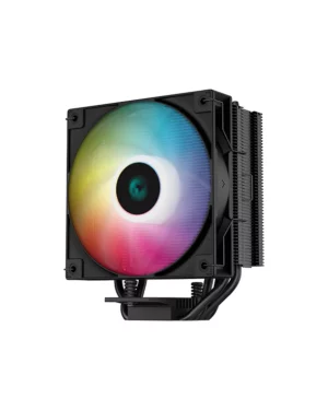 קירור למעבד DeepCool AG400 BK ARGB עם תאורת RGB ו־4 צינורות חום