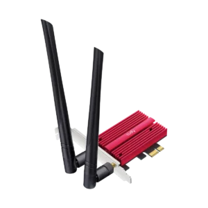 כרטיס רשת BE9300 Wi-Fi 7 PCI-Express עם Bluetooth 5.4 ואנטנות נשלפות