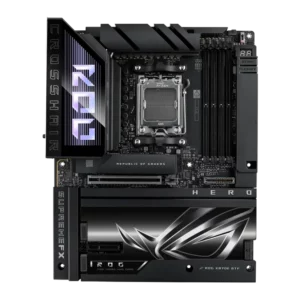 ROG Crosshair X870E Hero BTF לוח אם ATX עם חיבורים נסתרים, DDR5, PCIe 5.0, WiFi 7 ו-USB4