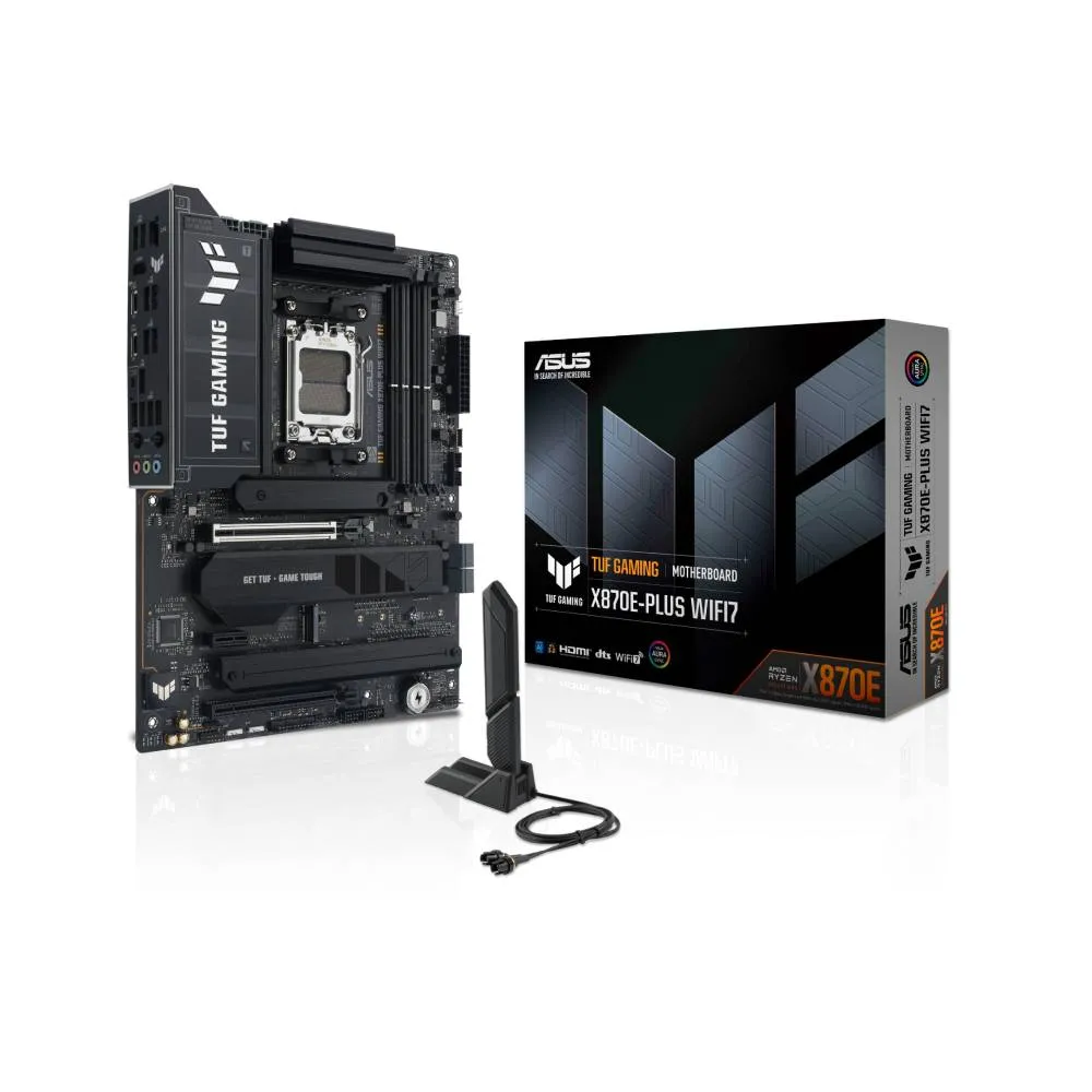 לוח אם ASUS TUF GAMING X870E-PLUS WIFI7 AMD AM5 DDR5 – תמונה 2