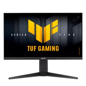 מסך ASUS TUF Gaming VG27AQML5A עם 300Hz, זמן תגובה 0.3ms ופאנל Fast IPS. מושלם לגיימינג תחרותי מהיר.