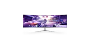 מסך גיימינג Philips Evnia 49 אינץ' QD-OLED עם 240Hz, מדגם 49M2C8900 HDR True Black ורזולוציית 5120x1440 – חוויית גיימינג מקצועית.