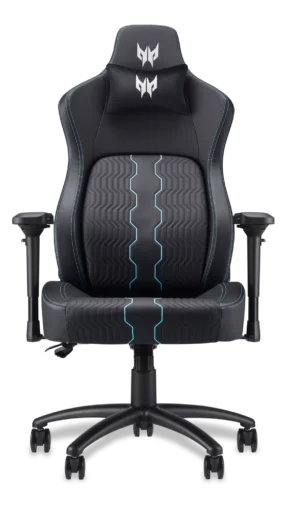 כיסא גיימינג Acer Predator Rift Pro עם מבנה פלדה, משענות 4D ומשענת גב עד 160° לנוחות מקסימלית בזמן משחק ועבודה.
