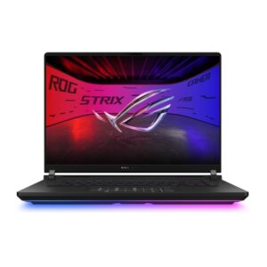 מחשב נייד גיימינג ASUS ROG Strix SCAR 16 G635LX-RW204X עם Intel Core Ultra 9, RTX 5090 ומסך Mini LED 240Hz.