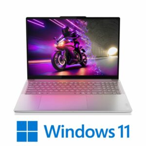 Lenovo Yoga Pro 9 83SF001UIV 16 Gen 11 עם Intel Core Ultra 7 356H, כרטיס RTX 5060, זיכרון 32GB, אחסון SSD בנפח 1TB ומסך OLED מגע בגודל 16 אינץ' ברזולוציית 2.8K.