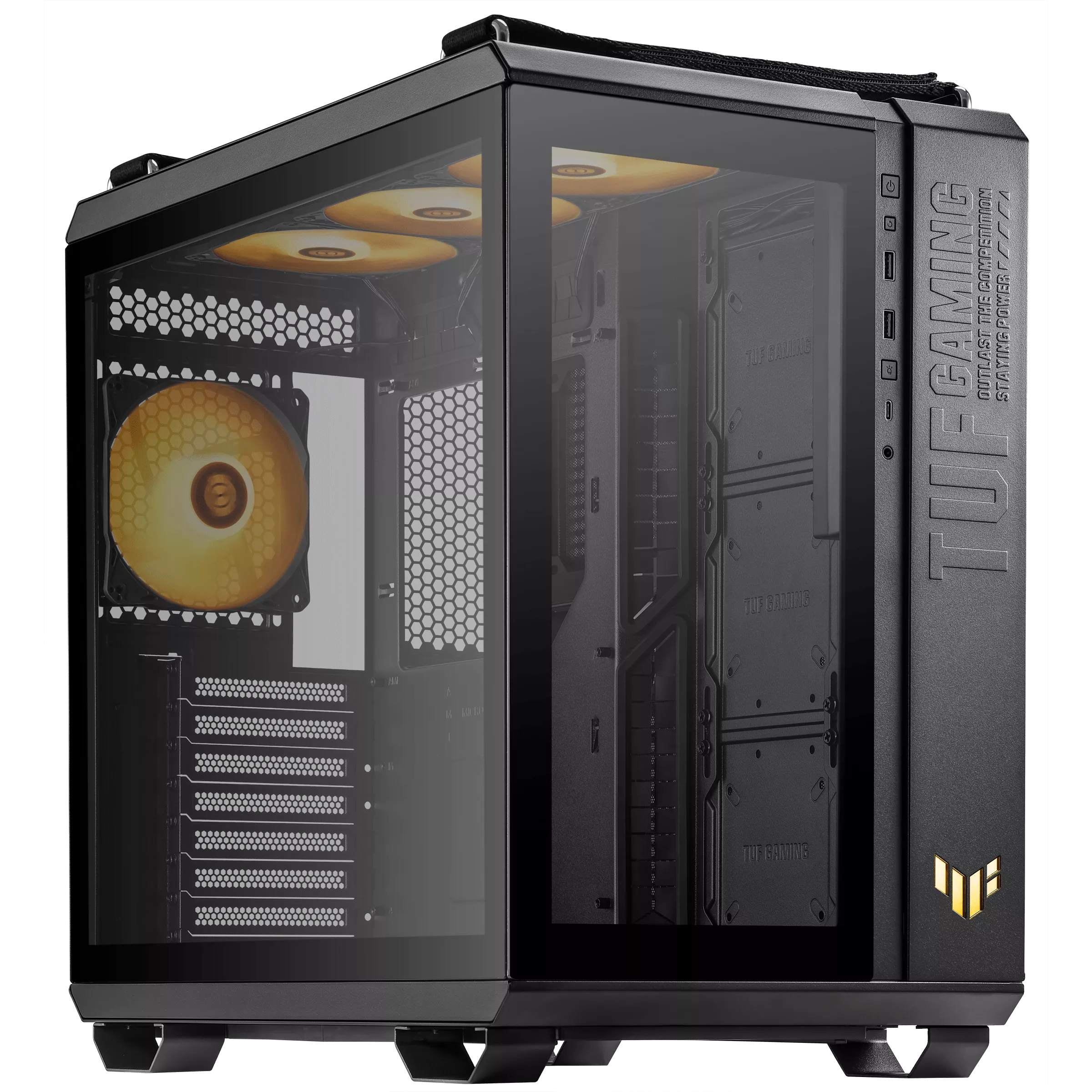 מחשב גיימינג TNAGEAMD145 מבוסס מעבד AMD Ryzen 5 9600X זכרון 32GB, אחסון 1TB NVMe וכרטיס מסך ZOTAC GAMING GeForce RTX 5090 SOLID