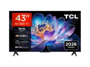 טלוויזיה חכמה TCL V6D 43V6D בגודל 43 אינץ׳ עם 4K HDR ו־Fire TV