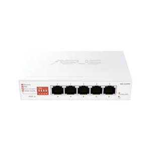 סוויץ׳ רשת ASUS QG-U1050 עם 5 פורטים 2.5G מק״ט 90IG09Z0-MO3B00