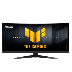מסך גיימינג ASUS TUF Gaming VG34WQ5A ‏34 אינץ׳ WQHD קעור עם Dual Mode עד 400Hz
