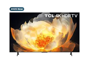 טלוויזיה חכמה TCL V6C 75V6C בגודל 75 אינץ׳ עם 4K UHD ו־Google TV